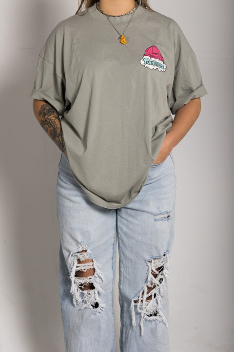 Head In The Clouds OVERSIZE Tee (SAGE)